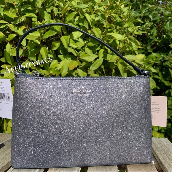 kate spade Handbags - Kate spade joeley glitter crossbody dusk dawn blue
